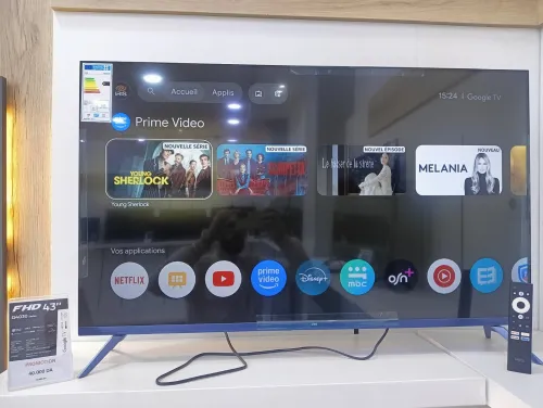 TV IRIS 43" G4030 * FULL HD * GOOGLE TV * ANDROID14 * BELUTOOTH * EYE CARE * DOLBY AUDIO * GOOGEL CAST
