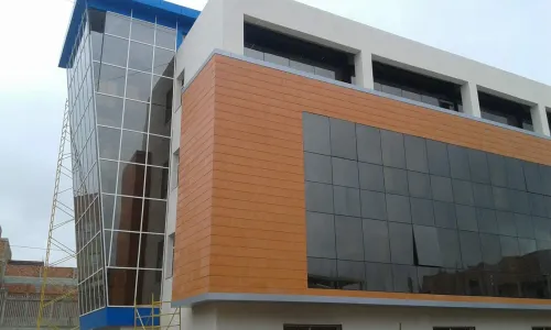 Façace, mur rideau VEC, façade ventilé, alucoband
