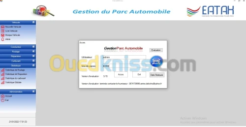 Logiciel Gestion Parc Automobile