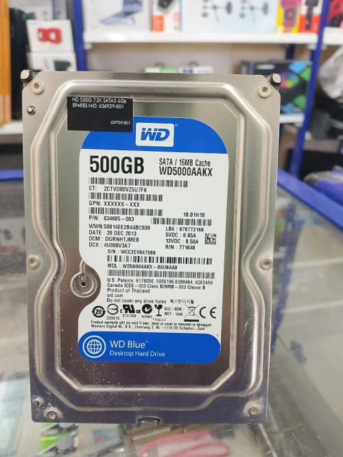 قرص صلب WD Blue أصلي للبيع موثوق وقوي