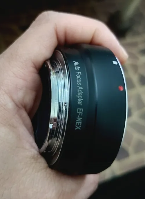 Bague Canon EF vers Sony E Mount (EF-NEX II)