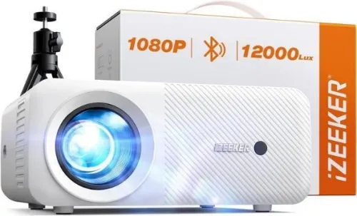 Projecteur Datashow lzeeker 6000 Lumens lpL 320 1080p 4k WIFI 5G Bluetooth ضمان 30 يوم