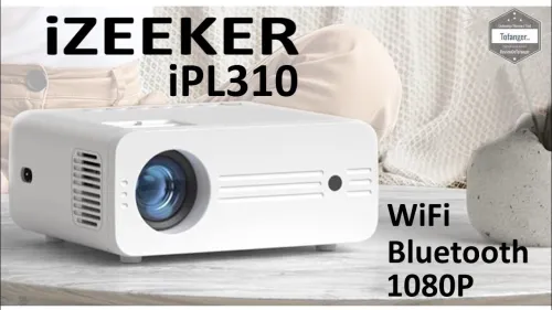 Datashow projecteur Izeeker ipl310 Full HD 1080P 4K WiFi 5G Bluetooth 5000 lumens ضمان 30 يوم