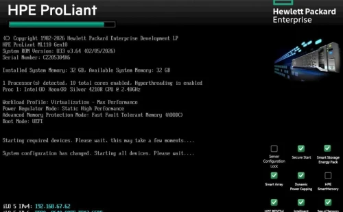 SERVEUR HPE ML110 Gen10