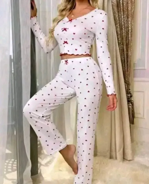 Pyjama coeur