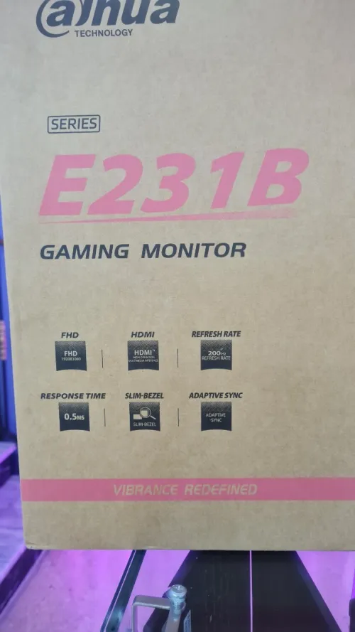 ECRAN DAHUA E231B LM25 24.5"- 200HZ- FULL HD 0.5MS DHI-LM25-E231BN