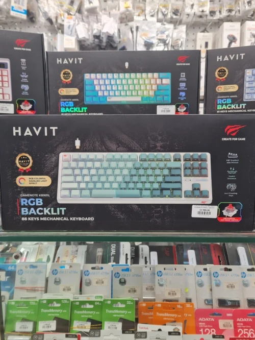 Claviers Mécaniques Havit (red switch / blue switch)
