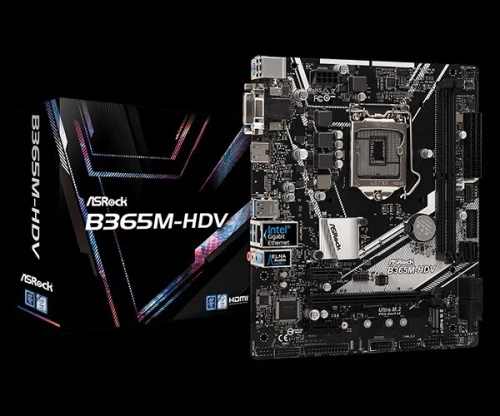 Combo Intel i5-9400f + Carte Mère ASRock B365M-HDV (sans refroidisseur)