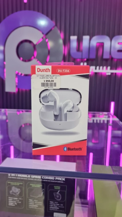 KIT MAIN LIBRE BLUETOOTH DUNTH 3H UTILISATION -10M RANGE DISTANCE