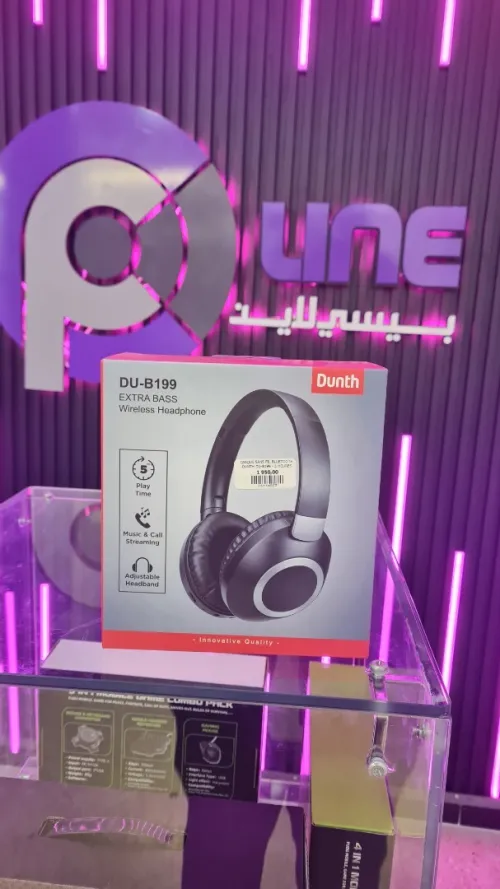 CASQUE SANS FIL BLUETOOTH DUNTH - 5 HEURES D'AUTONOMIE - VERSION BT 5.0