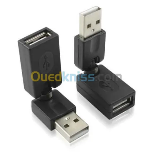 ADAPTATEUR USB FEMELE TO MICRO USB MARTICULAIRE 360°