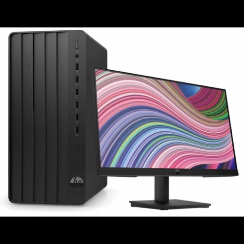 PC DE BUREAU HP 290G9 / I3-13100 4,50 GHz / 8Go / 512Go SSD / DVD-RW / ECRAN  HP 22" P22V/V221G4/G5 + CLAVIER ET SOURIS