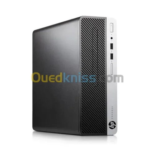 UNITE CENTRALE HP PRODESK 400 G4 MT / I5-6eme génération / 8GO / 128GB SSD+500GO HDD / WINDOWS 10-11