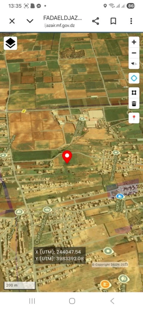 Vente Terrain Mostaganem Kheireddine