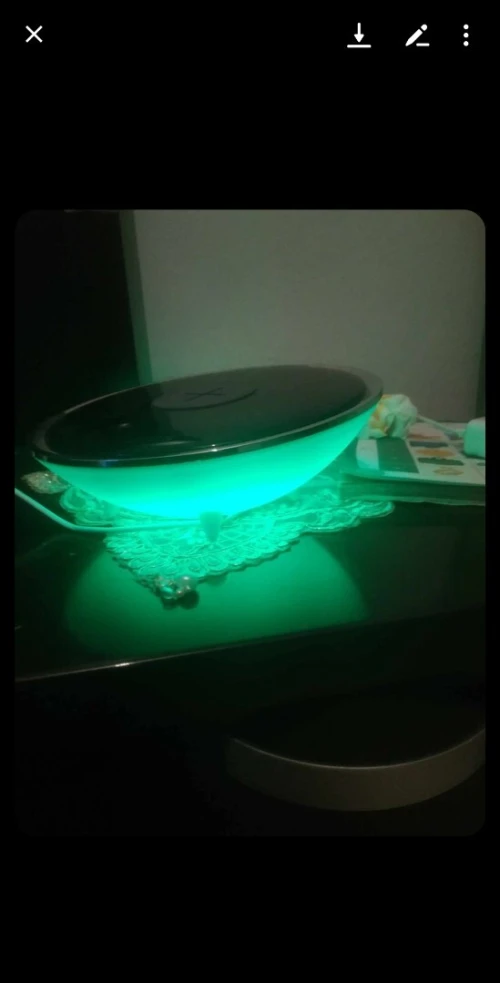 Chargeur sans fil lumineux 