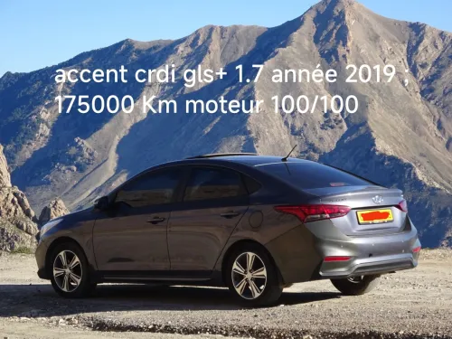 Hyundai accent crdi 2019 gls+