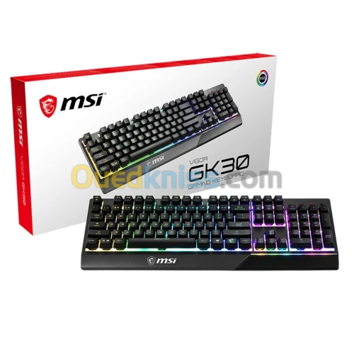 CLAVIER GAMER MSI VIGOR GK30