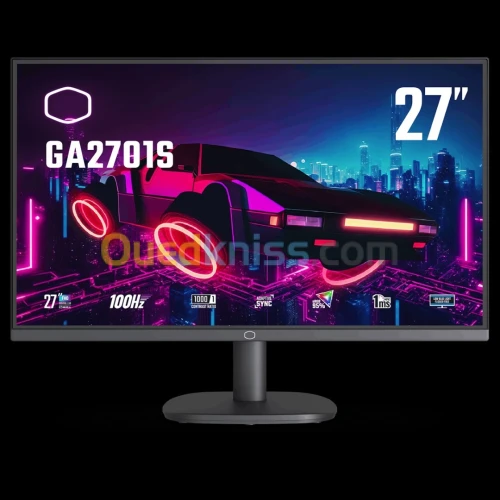 MONITOR COOLER MASTER GA2701S - 27" FHD 100HZ IPS 1MS 