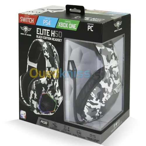SPIRIT OF GAMER ELITE-H50 ÉDITION ARCTIQUE