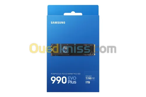 SSD SAMSUNG 990 EVO PLUS NVME M.2 2280 NVME 1000 GB
