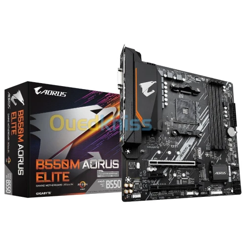 CARTE MERE MICRO ATX GIGABYTE B550M AORUS ELITE
