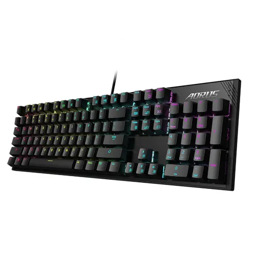CLAVIER AORUS K1 (CHERRY MX RED)  MÉCANIQUE À SWITCHES CHERRY MX RED
