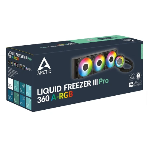 ARCTIC LIQUID FREEZER III PRO 360 A-RGB (NOIR)