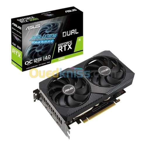 CARTE GRAPHIQUE ASUS RTX3060 DUAL O12G 