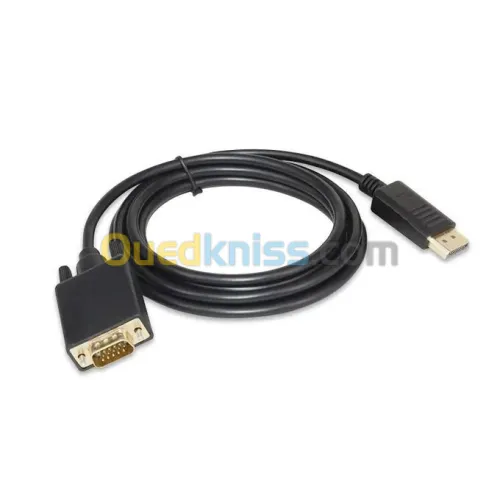 CABLE ADAPTATEUR DISPLAYPORT DP VERS TO VGA 