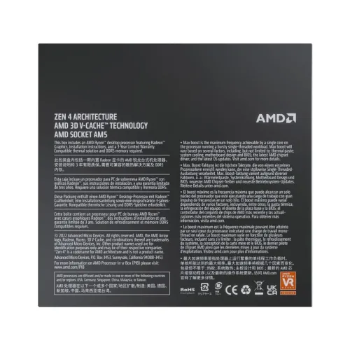 AMD RYZEN 9 7950X3D (4.2 GHZ / 5.7 GHZ)