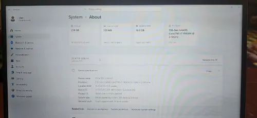 Dell latitude 5521 i7 11gen Tactie (caba Canada) ram 16gb ou 32gb disque dur 256nvme ou 512nvme