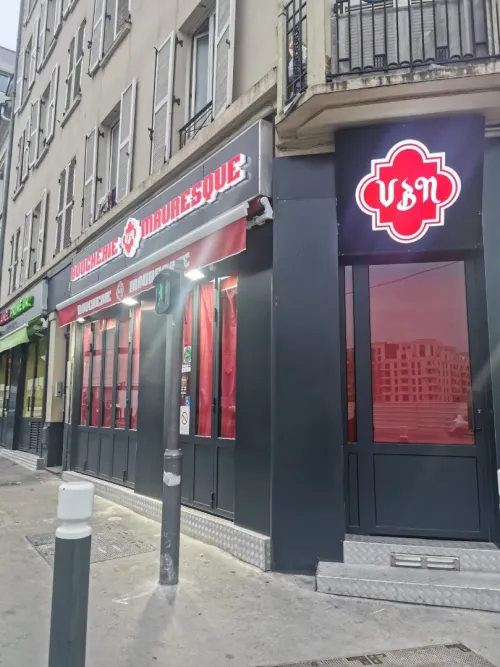 Panneau publicitaire et enseigne lumineuse+stond