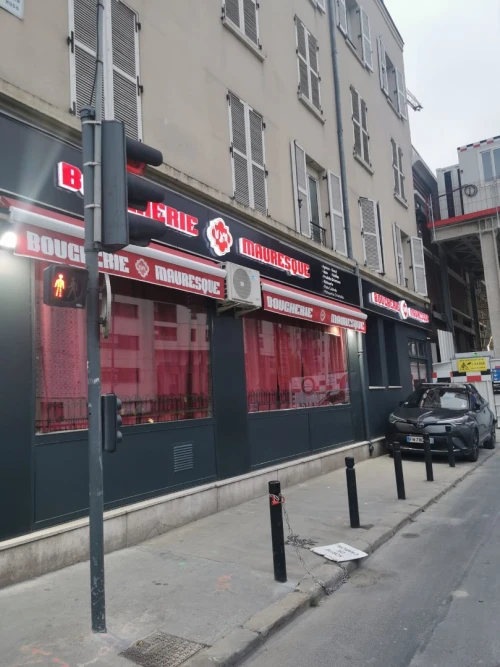 Panneau publicitaire et enseigne lumineuse+stond