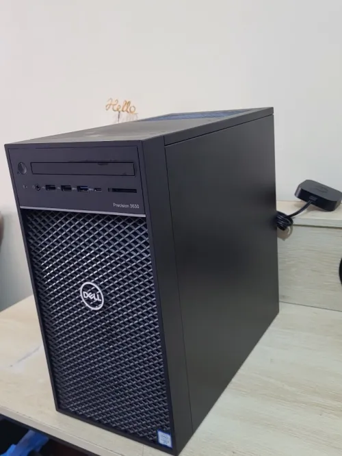 DELL PRECISION 3630 | CORE i7-9700 | NVIDIA RTX 2060 6GB | 256GB NVMe + 1TB HDD | 32GB RAM | WORKSTATION