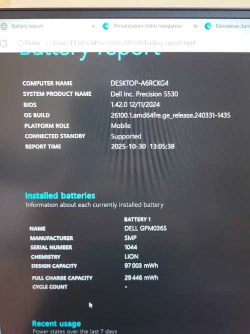 DELL PRECISION 5530 | CORE i7-8850H | NVIDIA Quadro P1000 4GB | 32GB RAM | 512GB NVMe | WORKSTATION