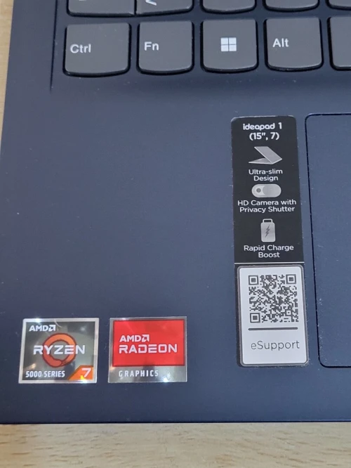 Lenovo IdeaPad 1 15.6'' FHD | RYZEN 7 5700U | 16GB RAM | 512GB NVMe SSD | AMD RADEON GRAPHICS 2GB