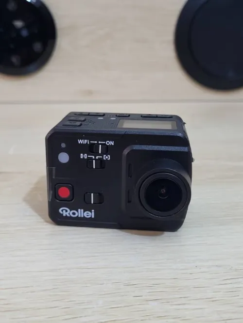 ROLLEI ACTION CAM 6S Wi-Fi Full HD Camcorder + CASE AND MEMORY CARD