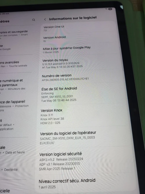 Samsung Galaxy Tab S9 FE - AMOLE 2K - Android 15