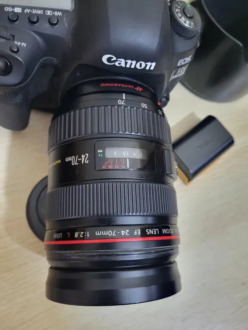 Canon EOS 5D Mark IV | Capteur 30Mpx Rendu cinématographique 4K + Objectif Canon EF 24 70 2.8 L USM