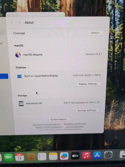MacBook Air M2 | 8GB RAM | 256GB SSD | GRIS SIDERAL | CYCLES 61