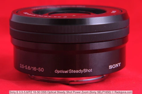 OBJECTIF Sony SEL 16-50mm f/3.5-5.6 OSS