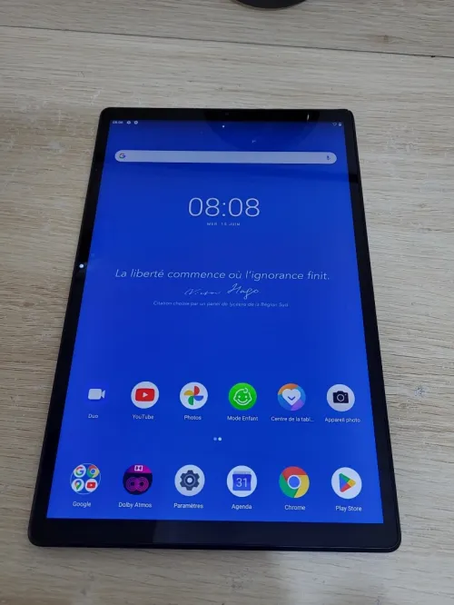 LENOVO TAB M10 FHD Plus – 4Go / 64Go LENOVO TAB M10 FHD Plus TB-X606F - Média Tek Helio P22T – 4Go / 64Go