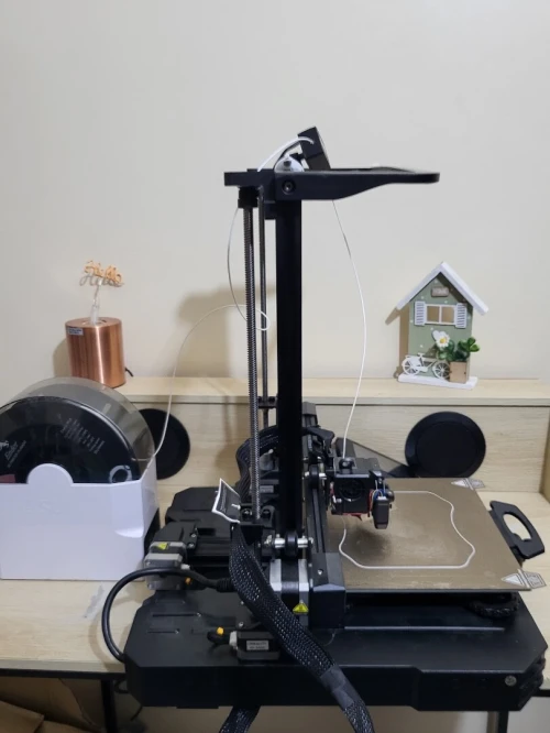 Creality Imprimante 3D Ender-3 S1 Pro avec 300C Buse Haute Température, 160mm/s Impression Rapide & Plaque PEI en Acier à Ressort & Bande Lumineuse LED