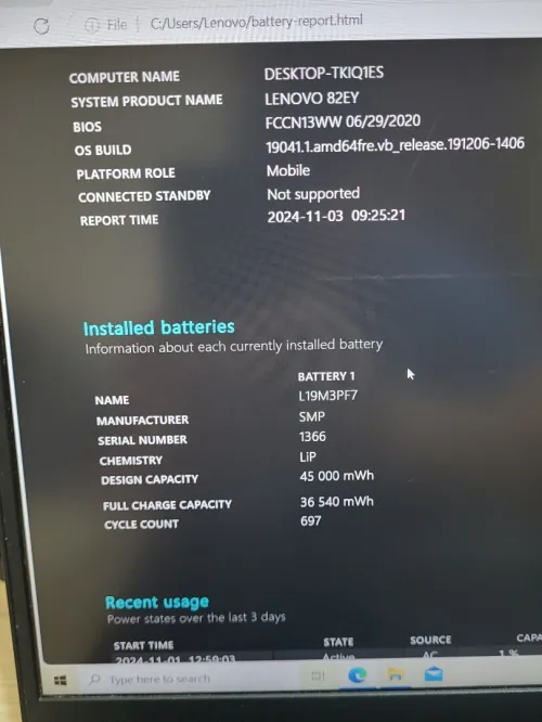 Gaming Lenovo IdeaPad 3 | AMD RYZEN 5 4600H @3.0GHz | NVIDIA GTX 1650Ti 4GB | 8GB RAM | 512GB NVMe