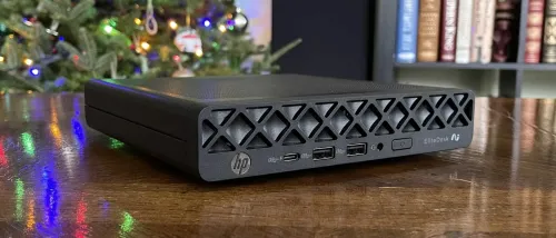 Mini AI PC HP EliteDesk 8 G1i | CORE Ultra 7 265T | 16GB RAM | 512GB NVMe SSD | Wi-Fi 6E/Bluetooth | INTEL GRAPHICS | ÉTAT NEUF JAMAIS UTILISÉ ( SOUS BLISTER ) non déballée