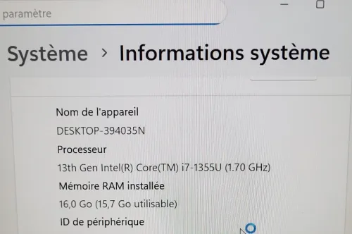 Thinkpad L14 GEN 4 14'' FHD | CORE i7 1355U | 16GB RAM | 512GB NVMe SSD | INTEL IRIS XE GRAPHICS