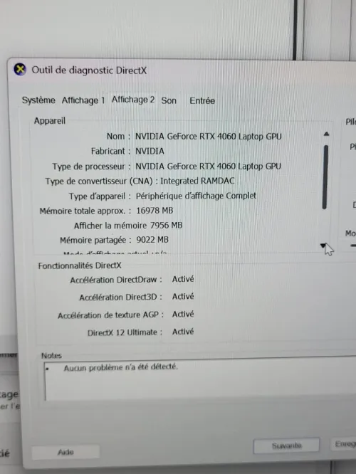 IA GAMING Dell Inspiron 2.5K 120Hz | CORE Ultra 7-155H | NVIDIA GeForce RTX 4060 8GB | 16GB RAM | 1To NVMe SSD | WORKSTATION