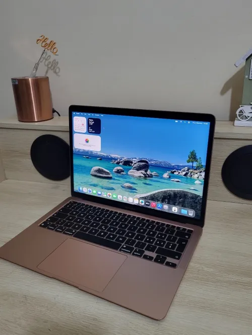 MacBook Air M1 2020 ROSE GOLD - CPU M1 8C - 8GB RAM - 512GB SSD - COMPTAGE DE CYCLES 114
