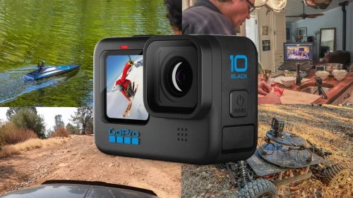 GoPro HERO10 Black Caméra D'action - Processeur GP2 Révolutionnaire - Vidéo en 5.3K UHD