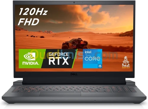 GAMING DELL G15 5530 120Hz | 13EME CORE i5-13450HX | NVIDIA RTX 3050 6GB | 16GB RAM | 512GB NVME 
